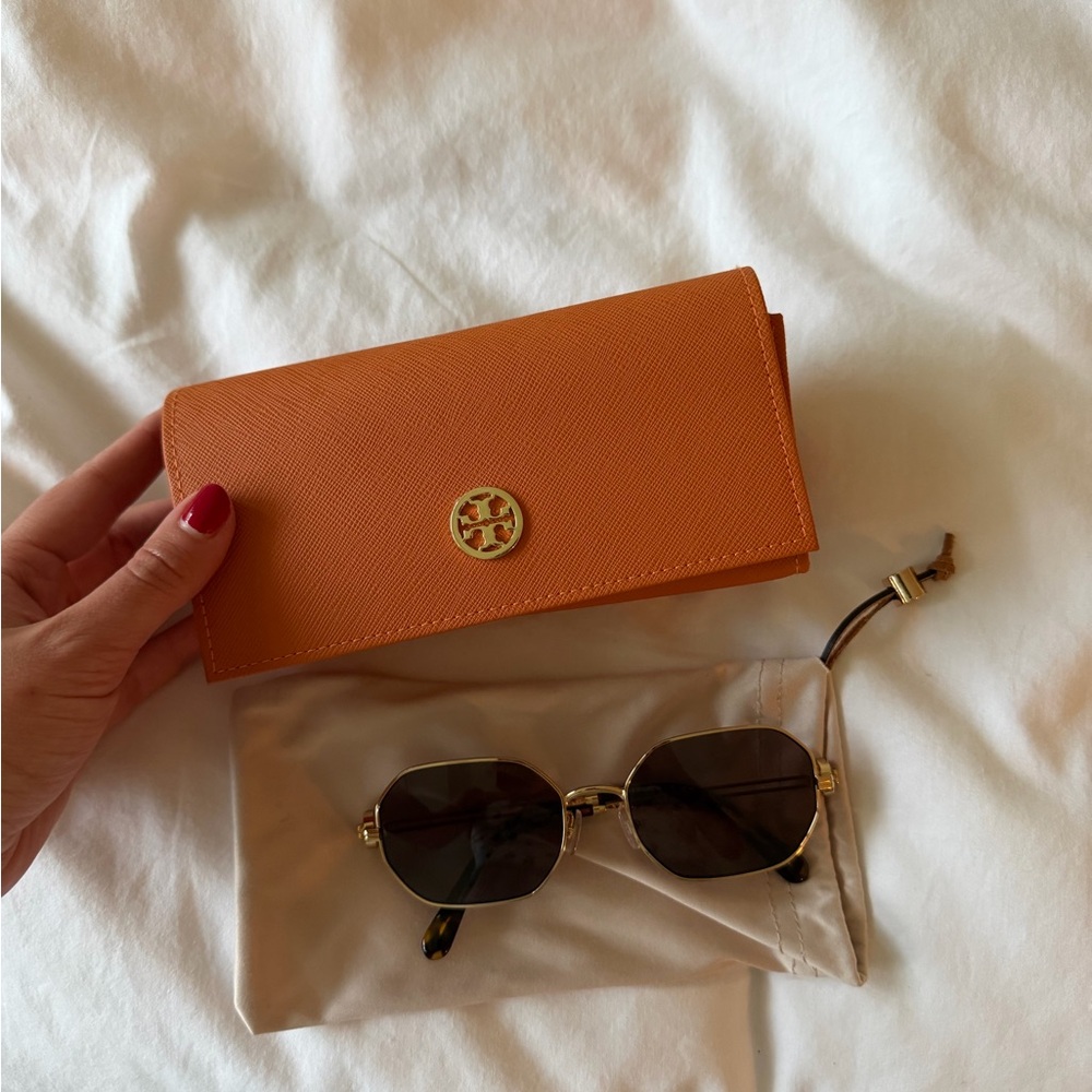 Tory Burch hexagon sunglasses